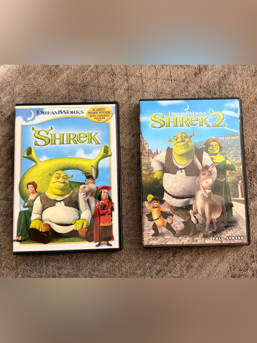 DreamWorks Shrek 1 & 2 DVD Set